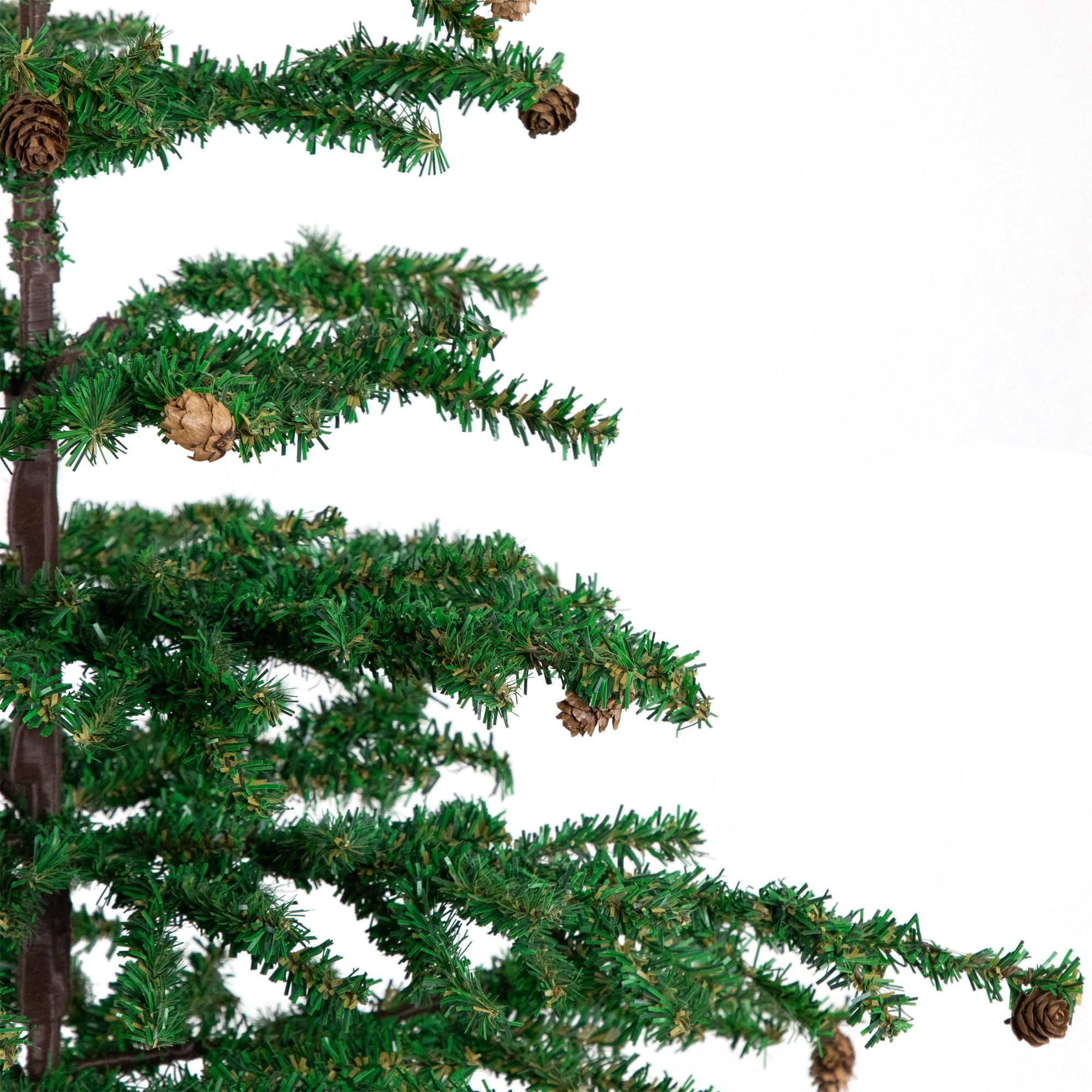 3ft. Unlit Medium Pine Artificial Christmas Tree in Burlap Base